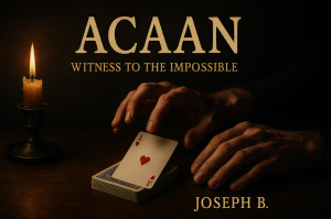 ACAAN, Witness to the Impossible by Joseph B. (Instant Download)