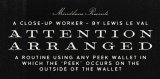 Attention Arranged By Lewis Le Val