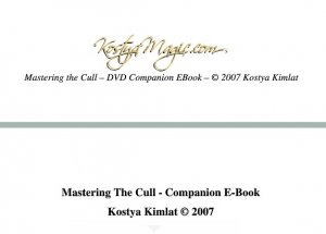 Mastering the Cull by Kostya Kimlat