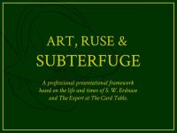 ART, RUSE & SUBTERFUGE by Luke Jermay