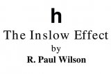 The Inslow Effect by Paul Wilson