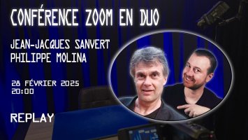 Jean-Jacques Sanvert & Philippe Molina - ZOOM conference in duo (French)