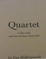 Quartet book by Guy Hollingworth