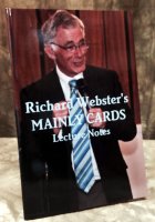 Mainly Cards – Richard Webster – Lecture Notes from Mind Summit