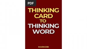 Thinking Card to Thinking Word by Markobi（French）