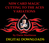 Cutting to the 4 Aces Variations by Darin Martineau (Instant Download)
