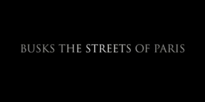 Busks the Streets of Paris by Bebel