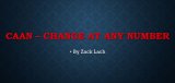 CAAN - Change At Any Number By Zack Lach