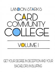 Card Community College by Landon Stark (Instant Download)