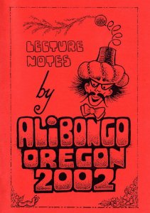 Ali Bongo - Lecture Notes Oregon 2002