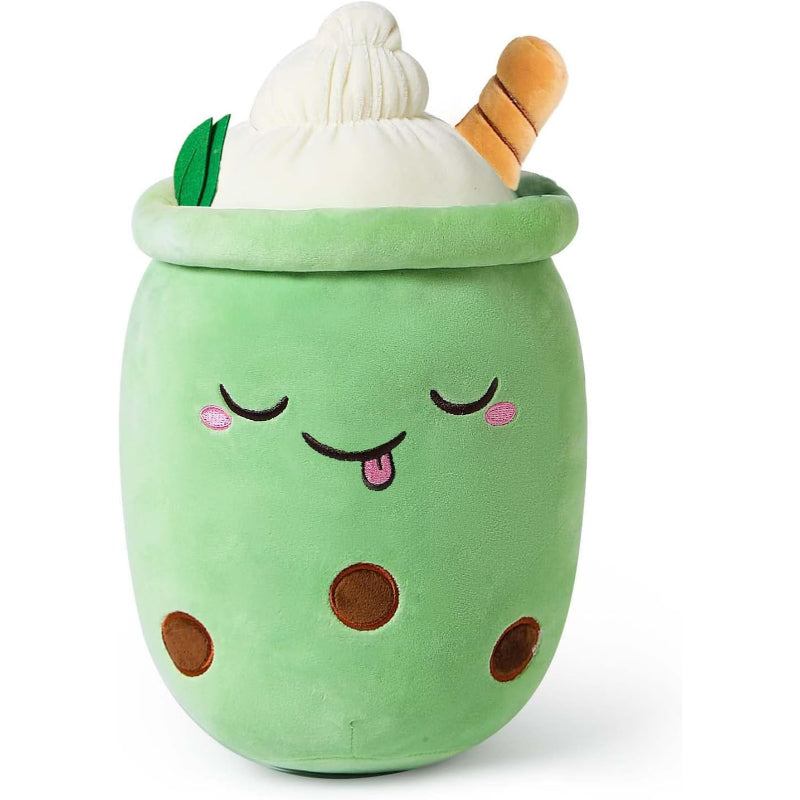 Ice Cream Milk Tea Cup Plush Pillow
