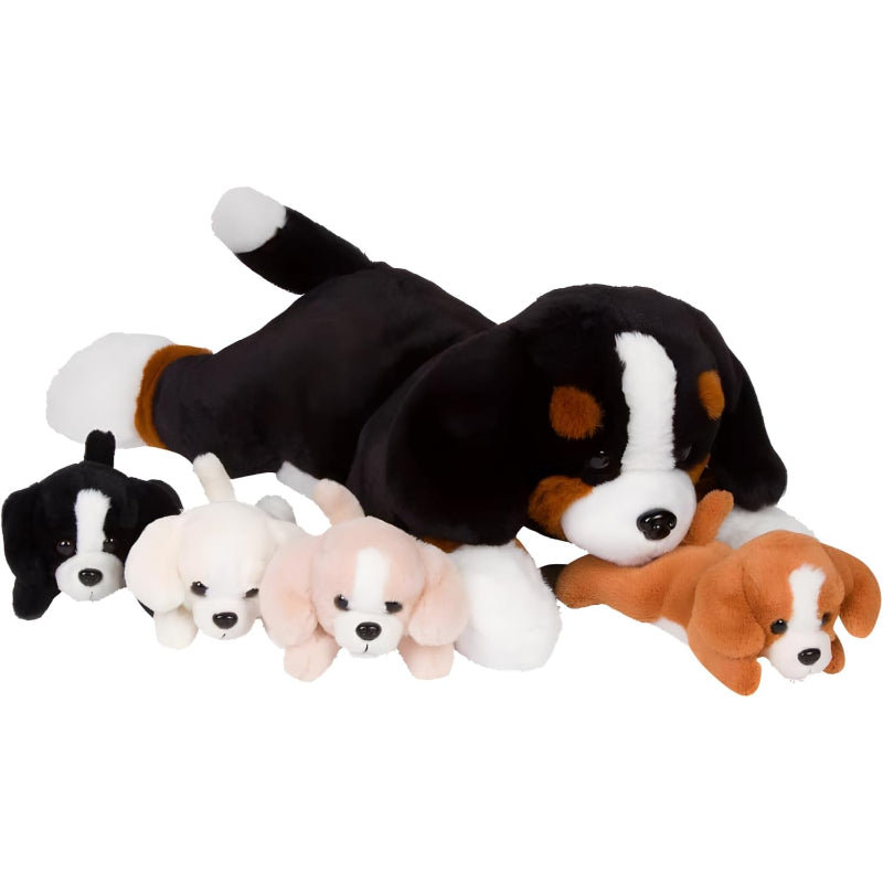 Stuffed Mommy Dog with Puppies Stuffed Mommy Dog with Puppies